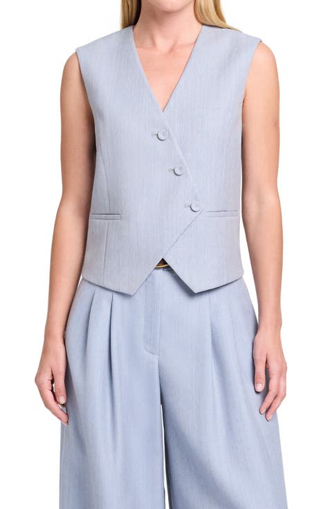 Avery Wool Wide Leg Pants