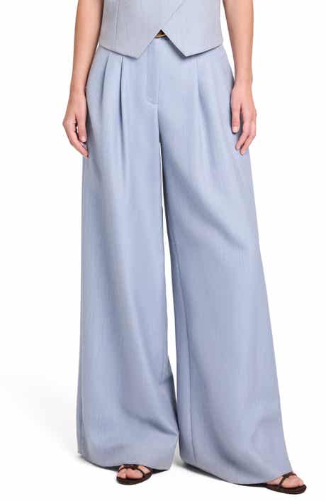 Avery Wool Wide Leg Pants