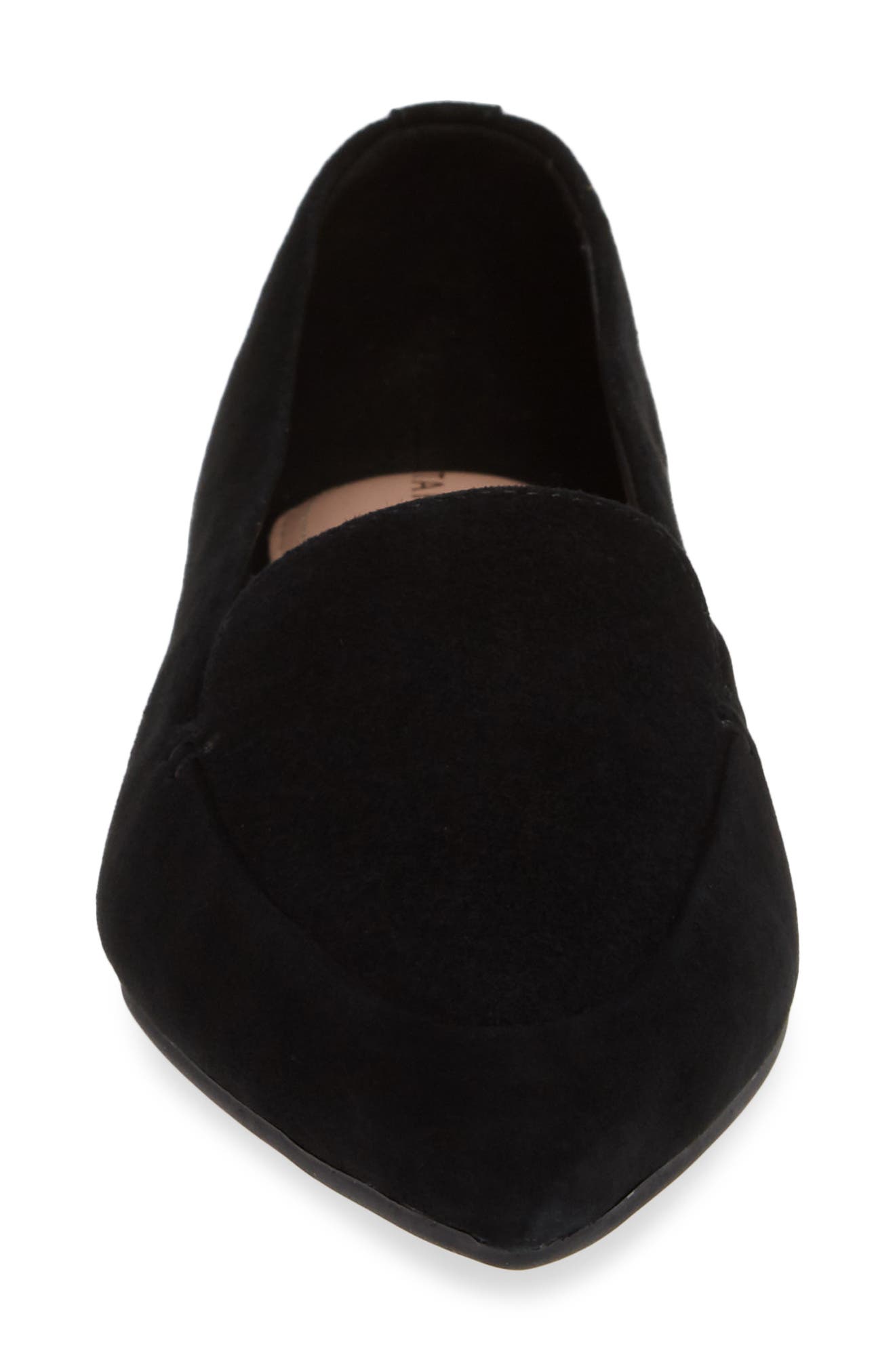 Taryn Rose Faye Pointy Toe Loafer, Alternate, color, 