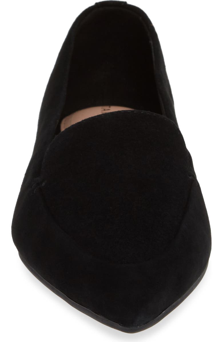 Taryn Rose Faye Pointy Toe Loafer, Alternate, color,