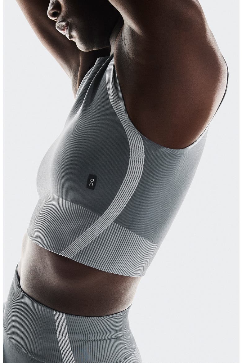 Studio Crop Tank, Alternate, color, ROCK/ GLACIER