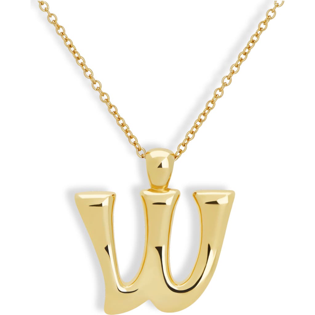 MOD AND JO Blake Bubble Letter Pendant Necklace in W  product