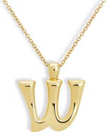 MOD + JO Blake Bubble Letter Pendant Necklace