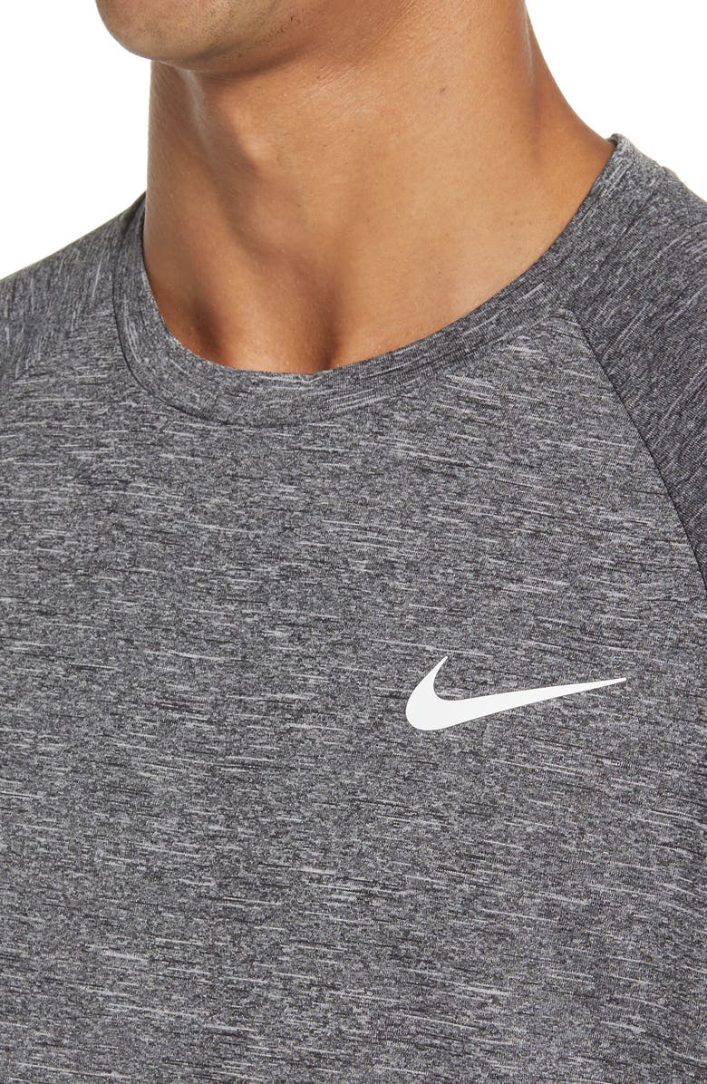 Nike Dri-FIT Hydroguard Rashguard, Alternate, color, Black