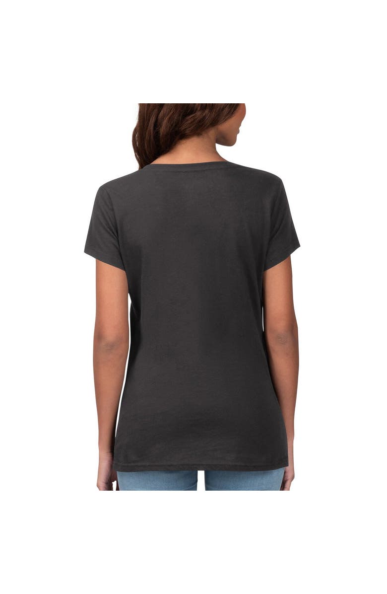 G-III 4HER BY CARL BANKS Women's G-III 4Her by Carl Banks Black Austin Cindric 2022 Daytona 500 Champion Fair Catch V-Neck T-Shirt, Alternate, color, 