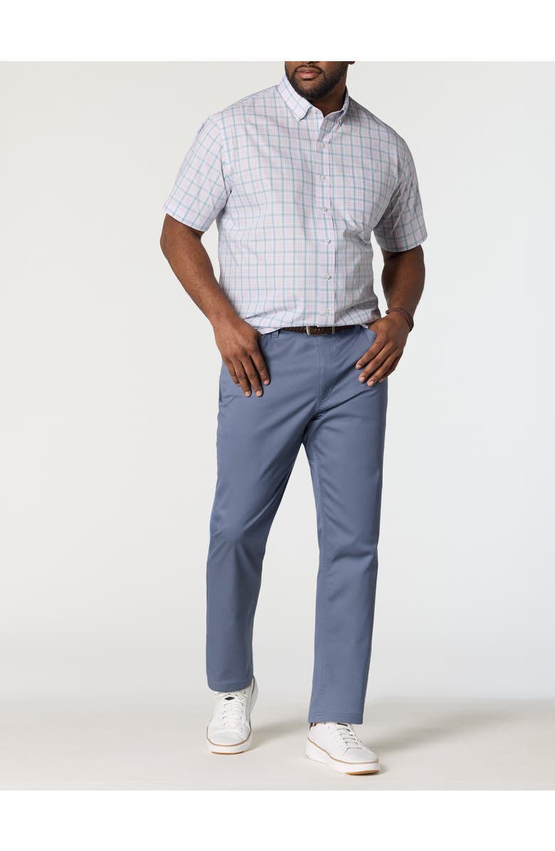 Oak Hill by DXL Big & Tall Large Plaid Tech Sport Shirt V2, Alternate, color, Multi