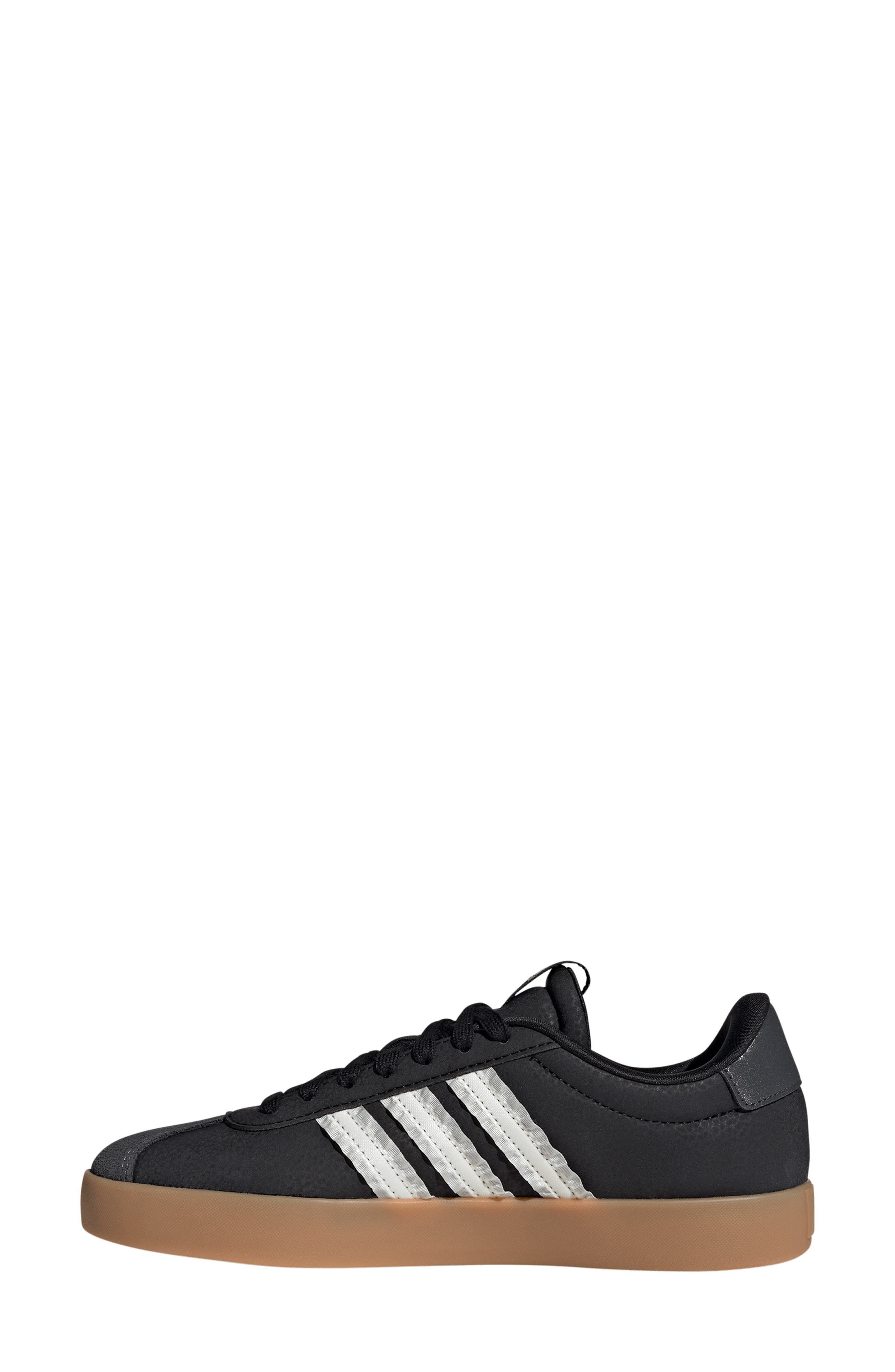 adidas VL Court 3.0 Sneaker, Alternate, color, Core Black/ White/ Cyber Met.