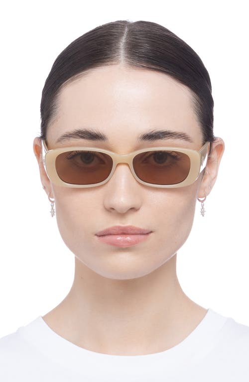 Le Specs Unreal 51mm Rectangular Sunglasses