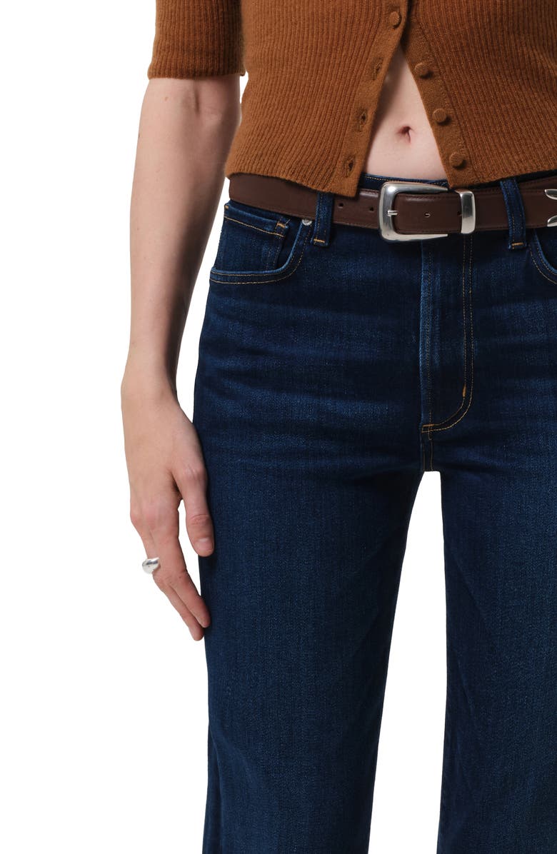 Citizens of Humanity Caia High Waist Ankle Straight Leg Jeans, Alternate, color, Dakota Medium Indigo