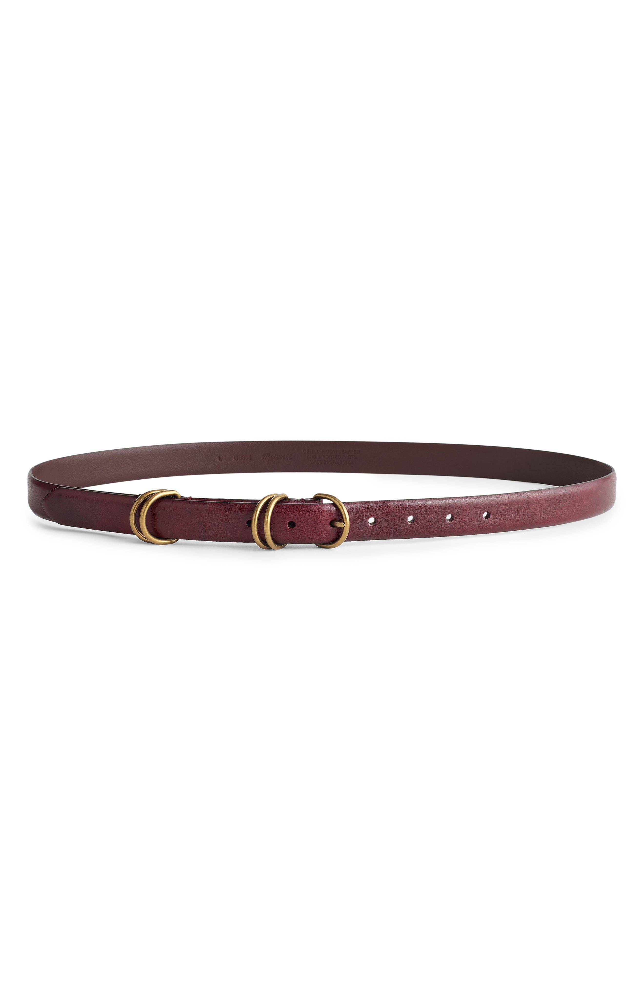 selected OXBLOOD