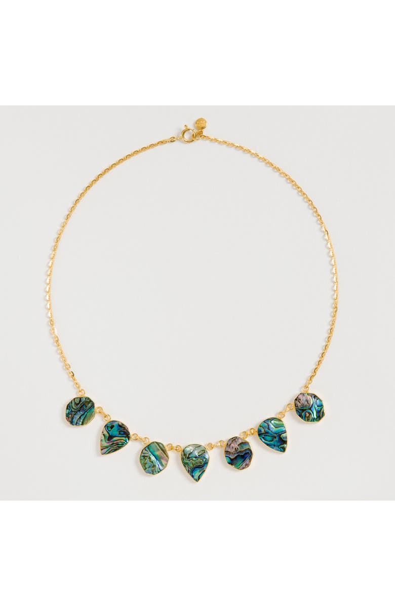 Freya Rose Warrioress Small Paua Necklace, Alternate, color, 