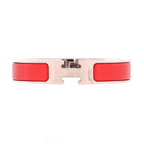 Clic H Bracelet Enamel Narrow