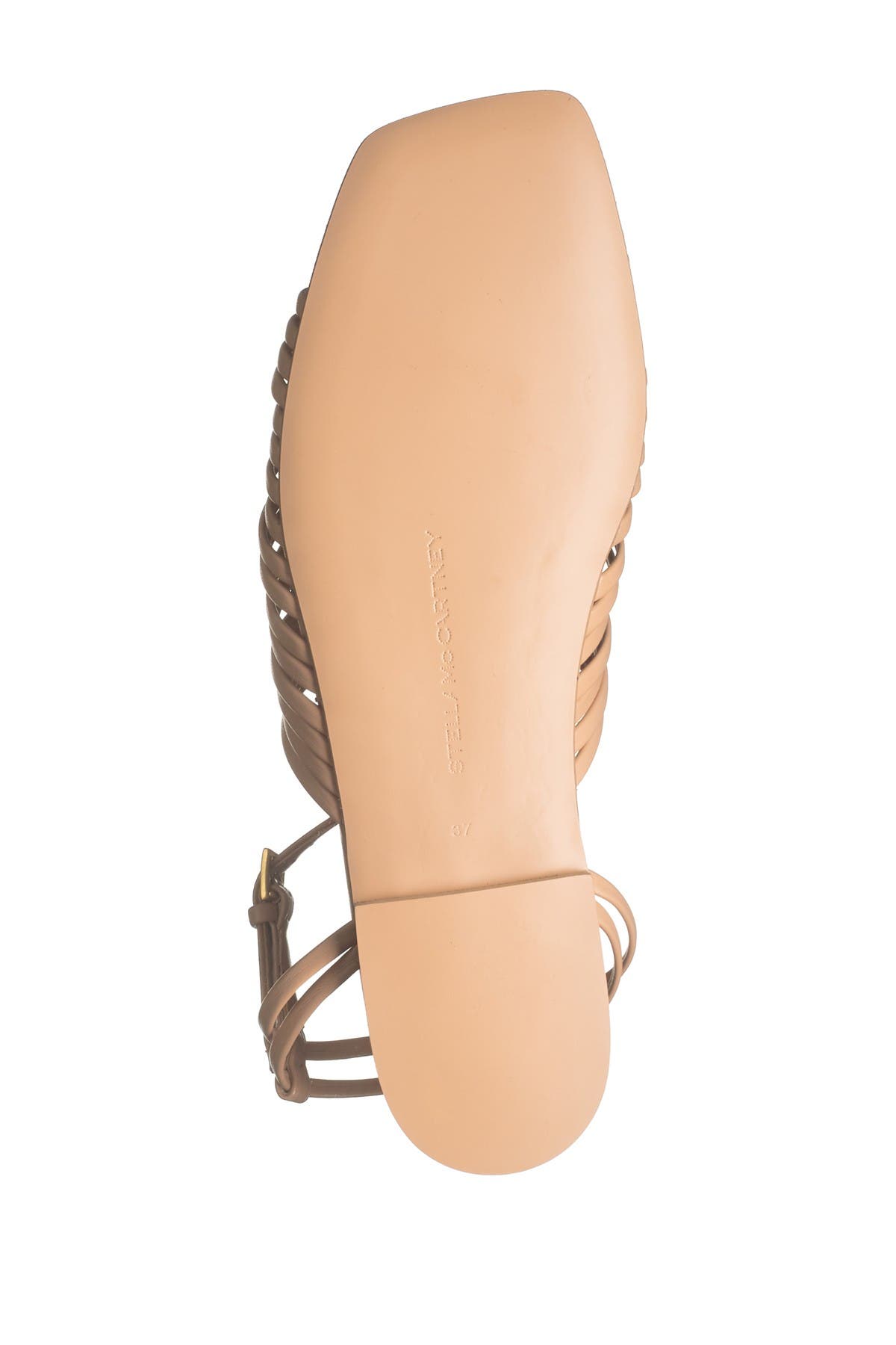 Stella McCartney Knotted Vamp Sandal, Alternate, color, 