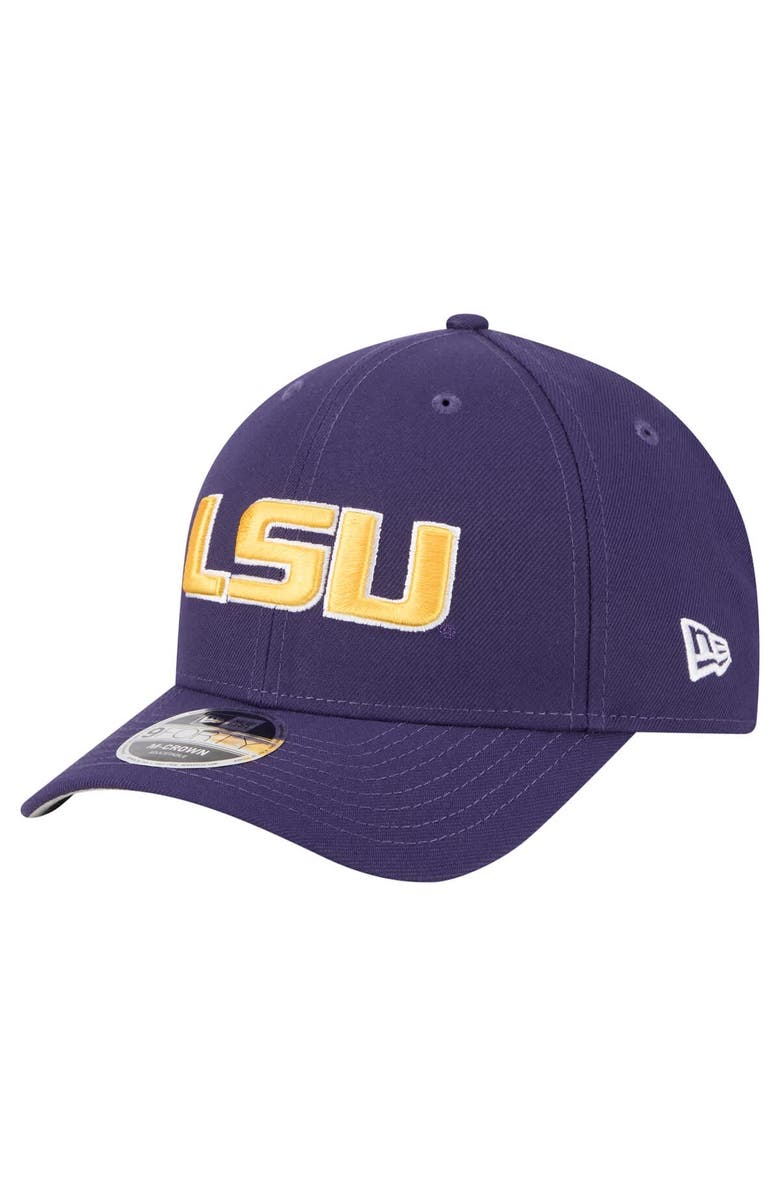 New Era Men's New Era Purple LSU Tigers Team Collective 9FORTY M-Crown Adjustable Hat, Main, color, Purple