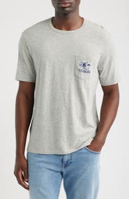 Faherty Sunwashed Colorado Graphic Pocket T-Shirt