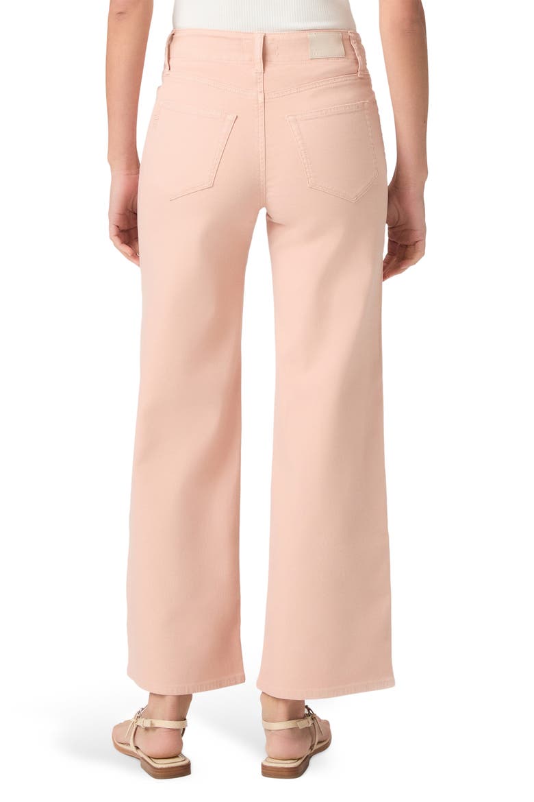Ari Drawstring High Waist Wide Leg Pants, Alternate, color, VINTAGE PEACH