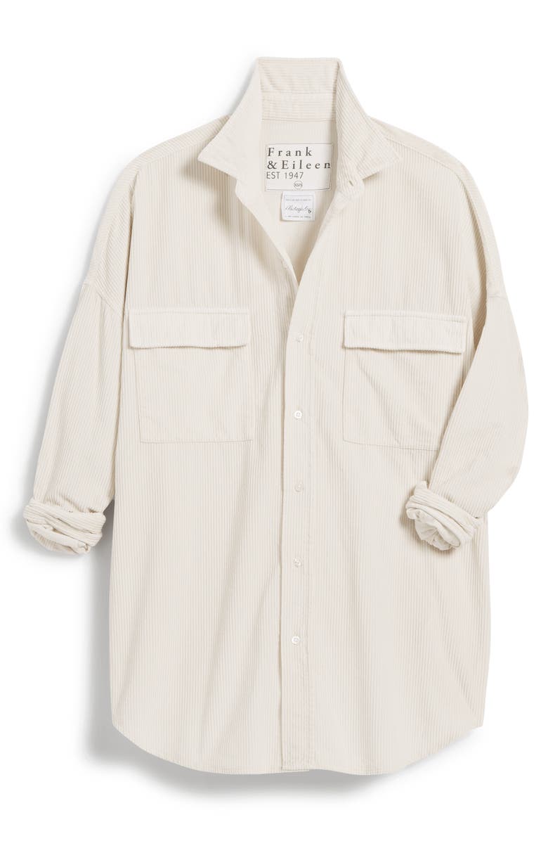 Frank & Eileen Cotton Corduroy Utility Button-Up Shirt, Main, color,