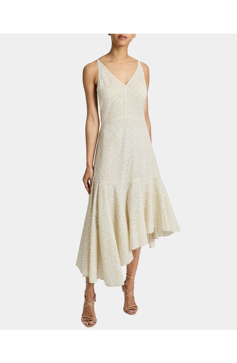 Santorelli DAVIN Fit and Flare Midi Dress, Main, color, Feather
