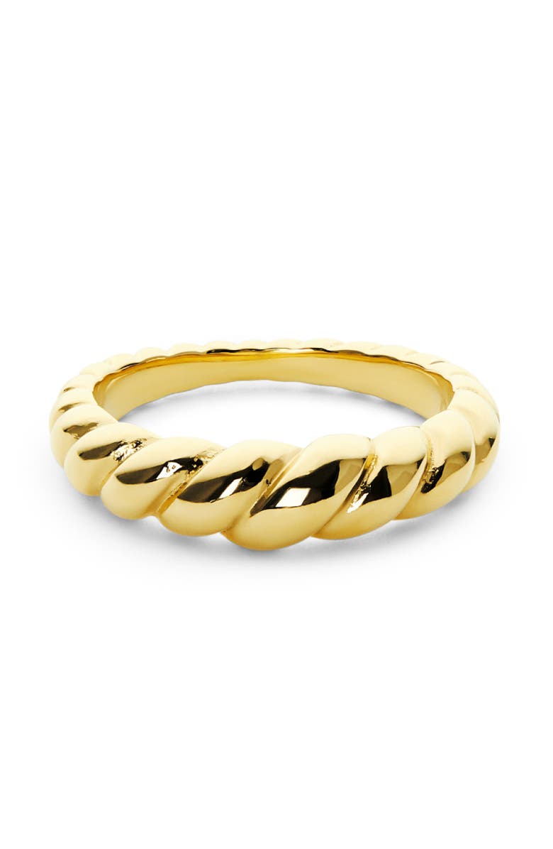 Ana Luisa Gold Twist Ring - Rope Slim, Alternate, color, Gold