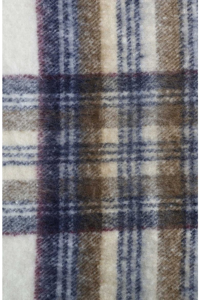 Plaid Reversible Throw Blanket, Alternate, color, NO COLOR