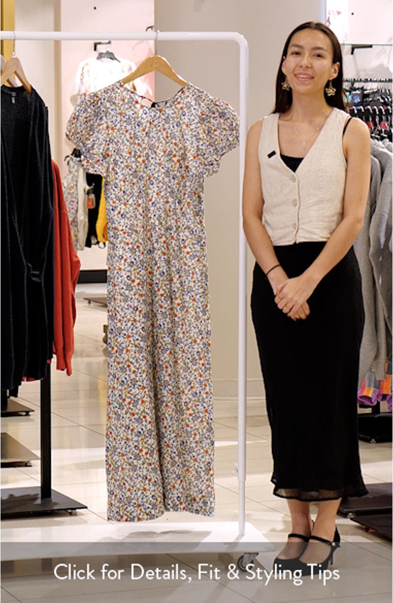 Rhodia Floral Midi Dress, sales video thumbnail