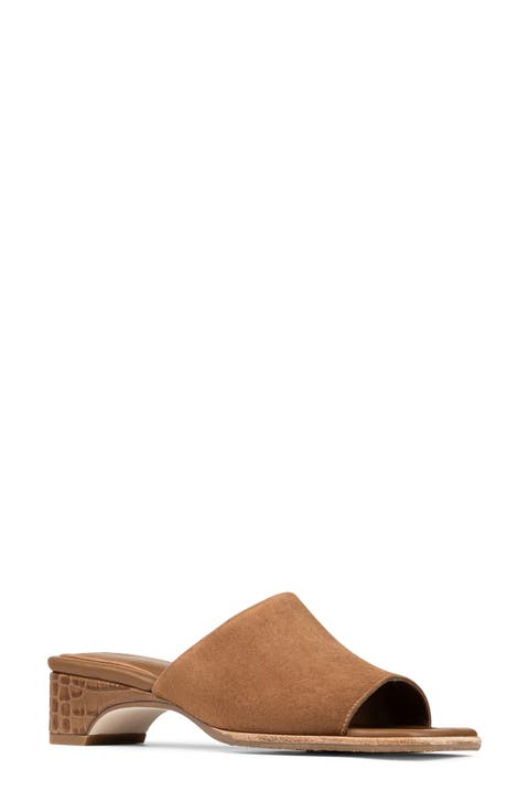 Knuth Marf ミュール　unique heel square mule unique heel square mule/3color | KNUTH MARF