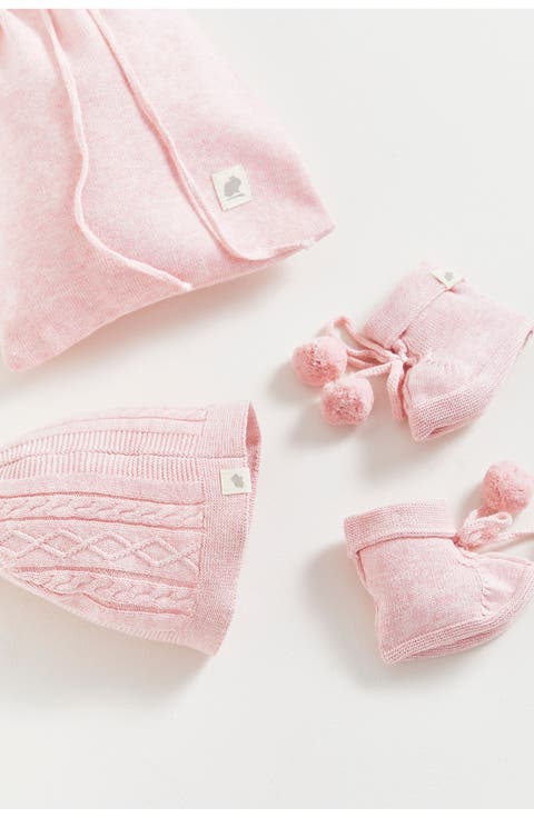 Set Gorro+Bootie Stars for Infant