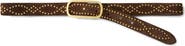 Veronica Beard Studded Leather Belt