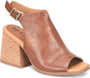 KORKS Paula Block Heel Slingback Sandal