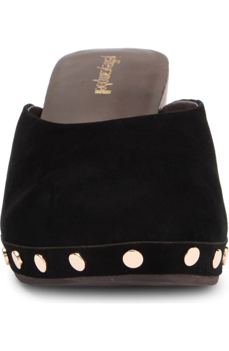 Jeffrey Campbell Cloguette Mule, Alternate, color, Black Suede