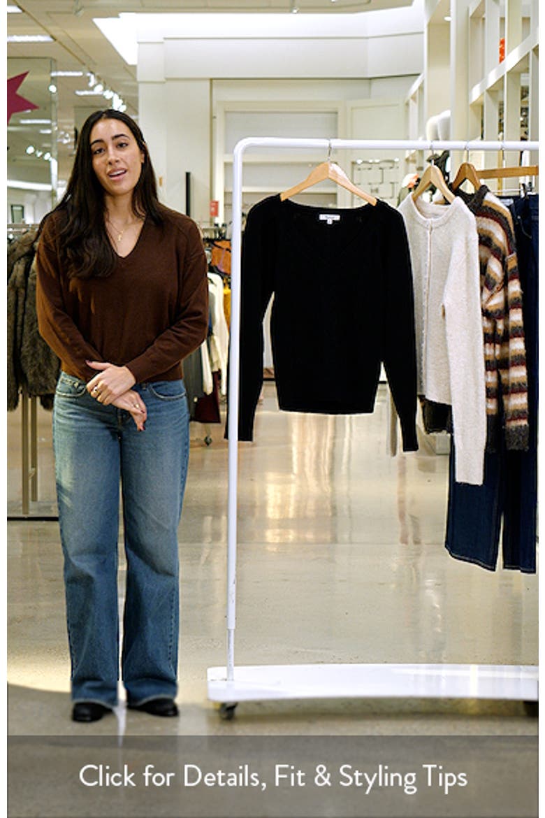 V-Neck Merino Wool Sweater video