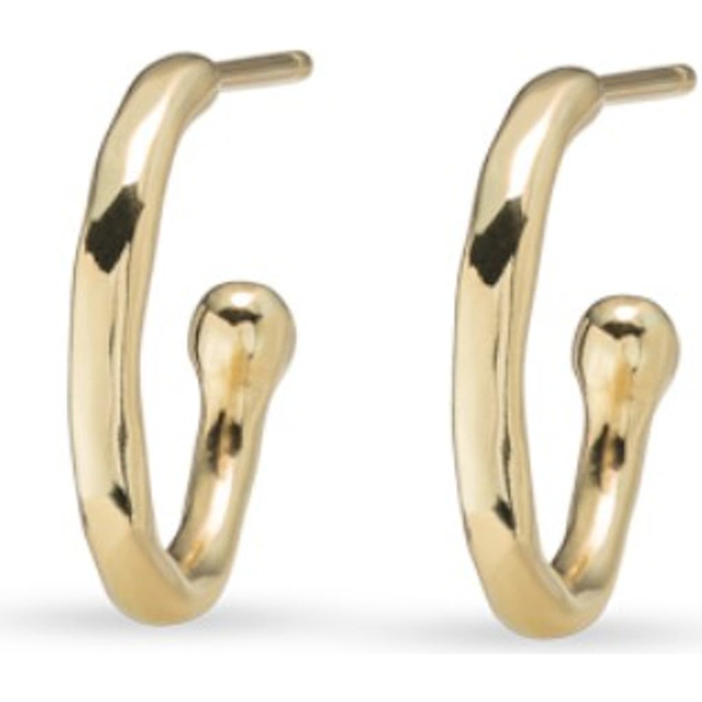 Unode50 Hoop Shaped Earrings In Gold