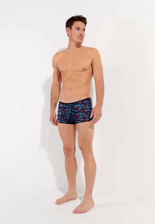 Hom Blackrock Trunks In Black Print