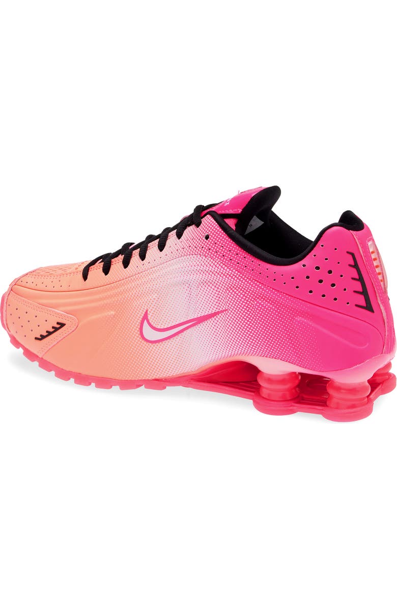 Nike Shox R4 Sneaker, Alternate, color, Hyper Pink/ Pink Foam/ Black