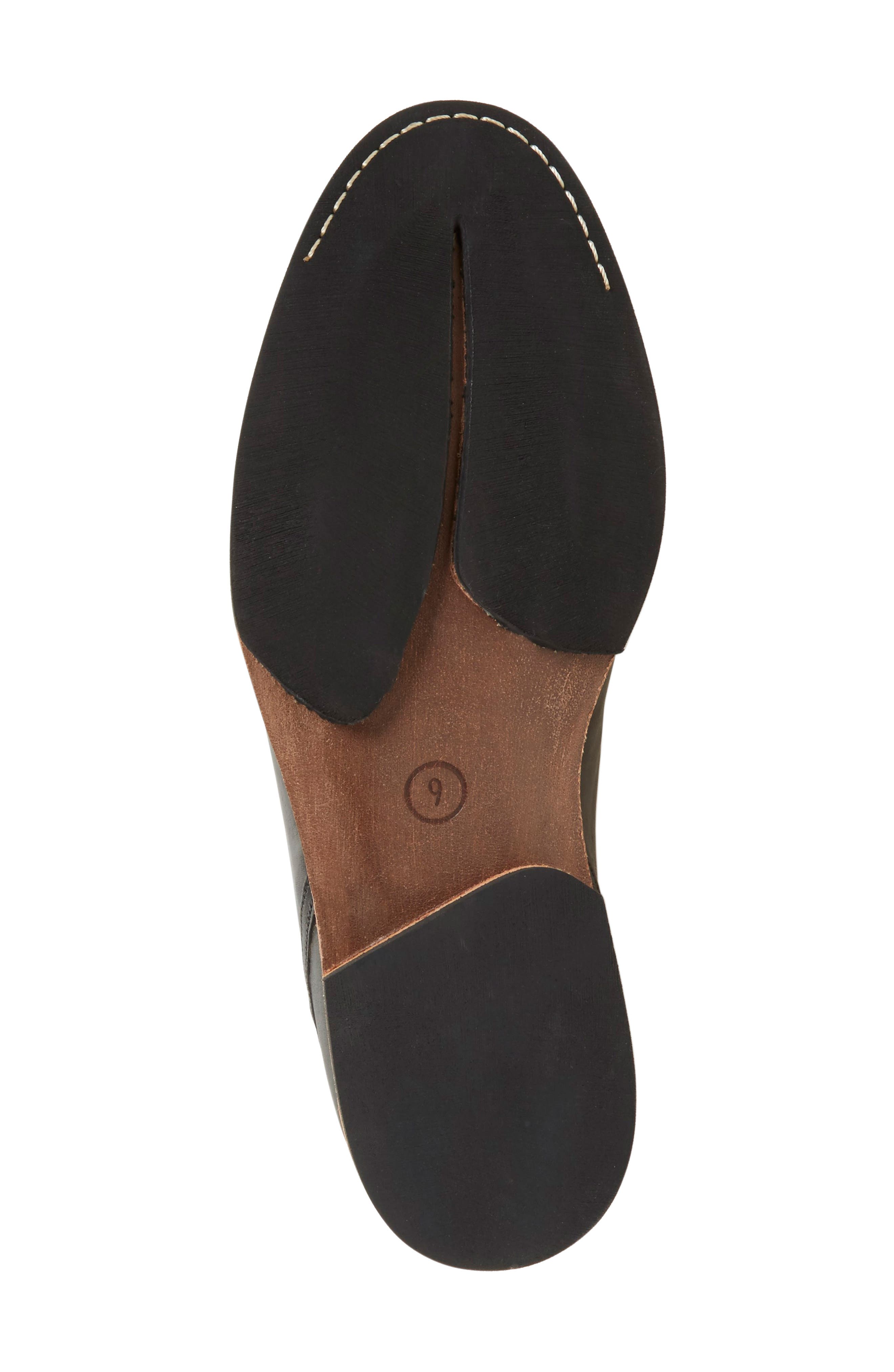 'Wodehouse Lost History' Cap Toe Oxford, Alternate, color, BURNISHED BLACK LEATHER