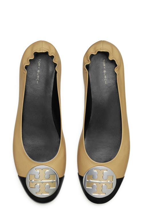Tory Burch Claire Cap Toe Ballet Flat In Multi