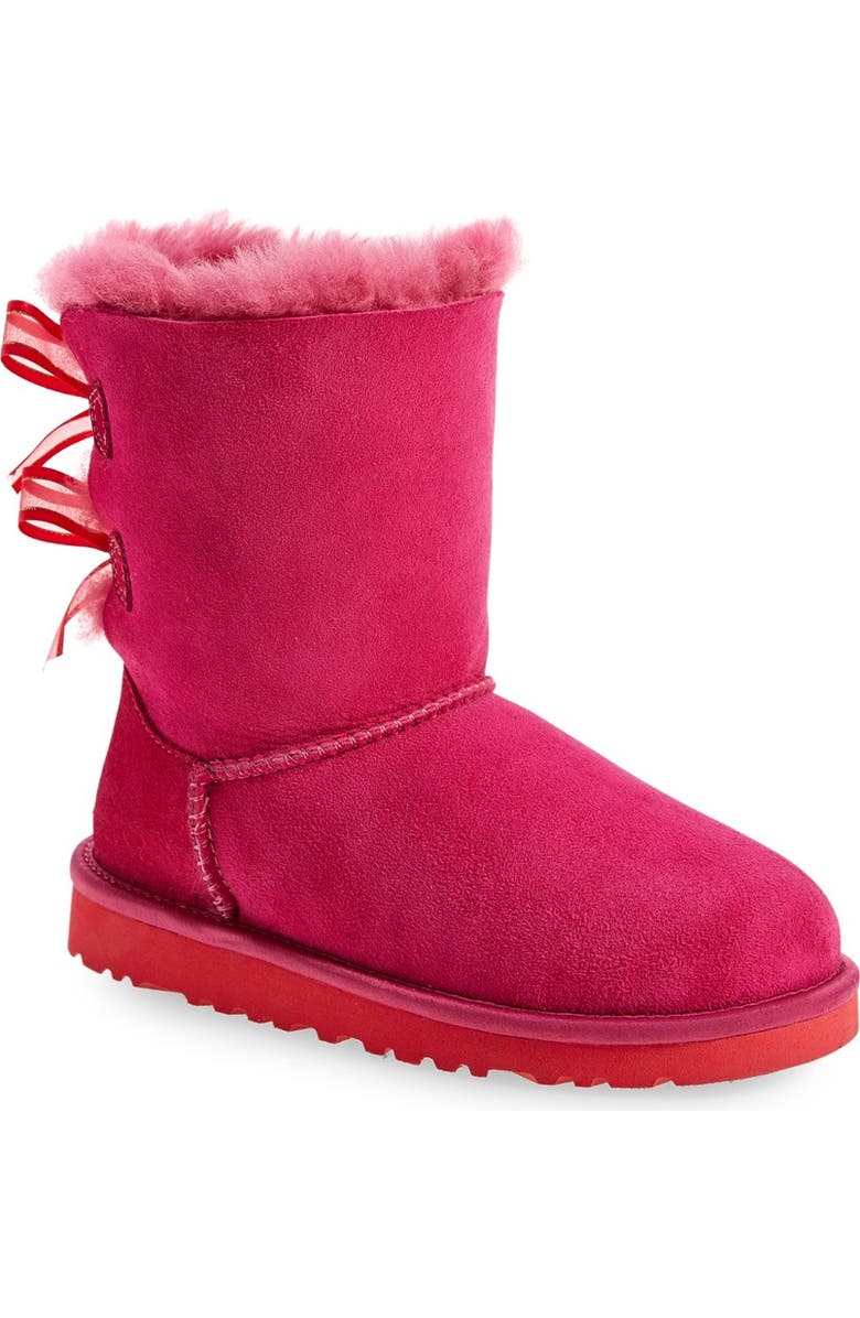 UGG<sup>®</sup> 'Bailey Bow - Bloom' Short Boot, Main, color,