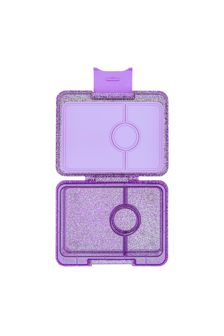Snack leakproof Bento Box, Alternate, color, Princess Glitter
