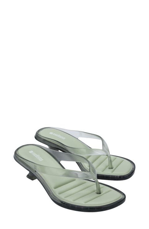 Kitten Heel Flip Flop