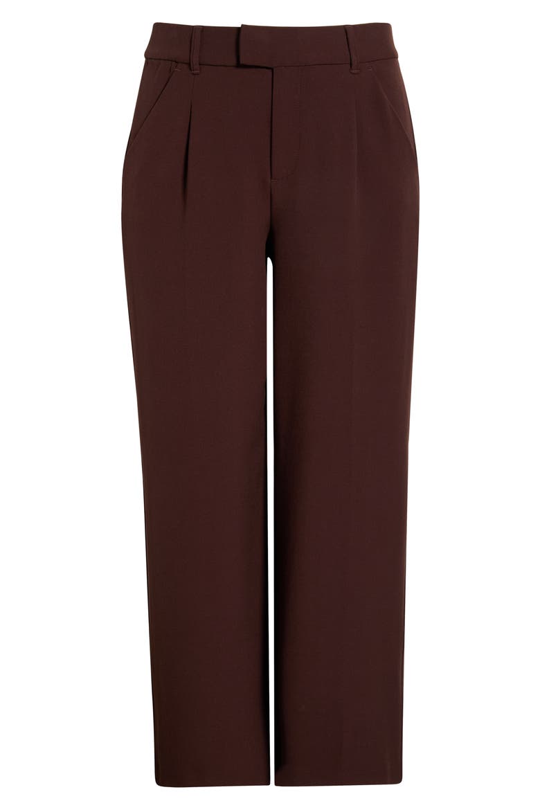 Skyrise Wide Leg Pants, Alternate, color, CHOCOLATE TRUFFLE