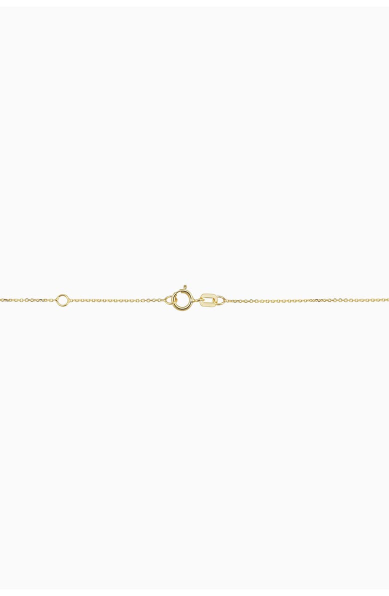 Oradina 14K Yellow Gold Double Rainbow Necklace, Alternate, color, Yellow Gold
