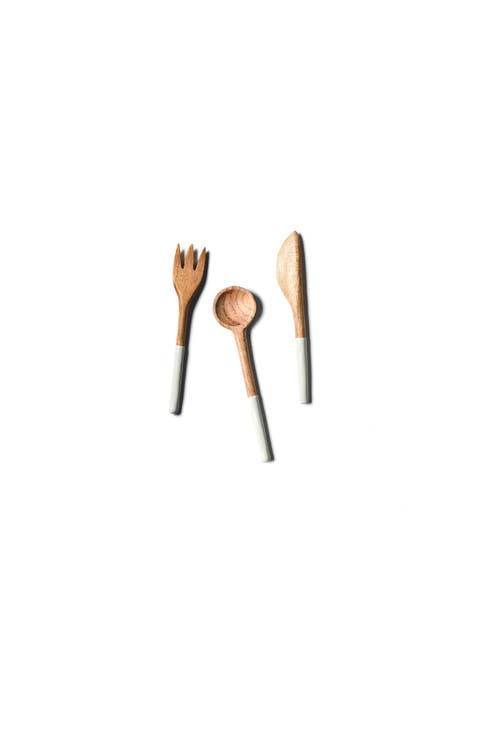 Stellar Fundamental Wood Appetizer Utensils Set