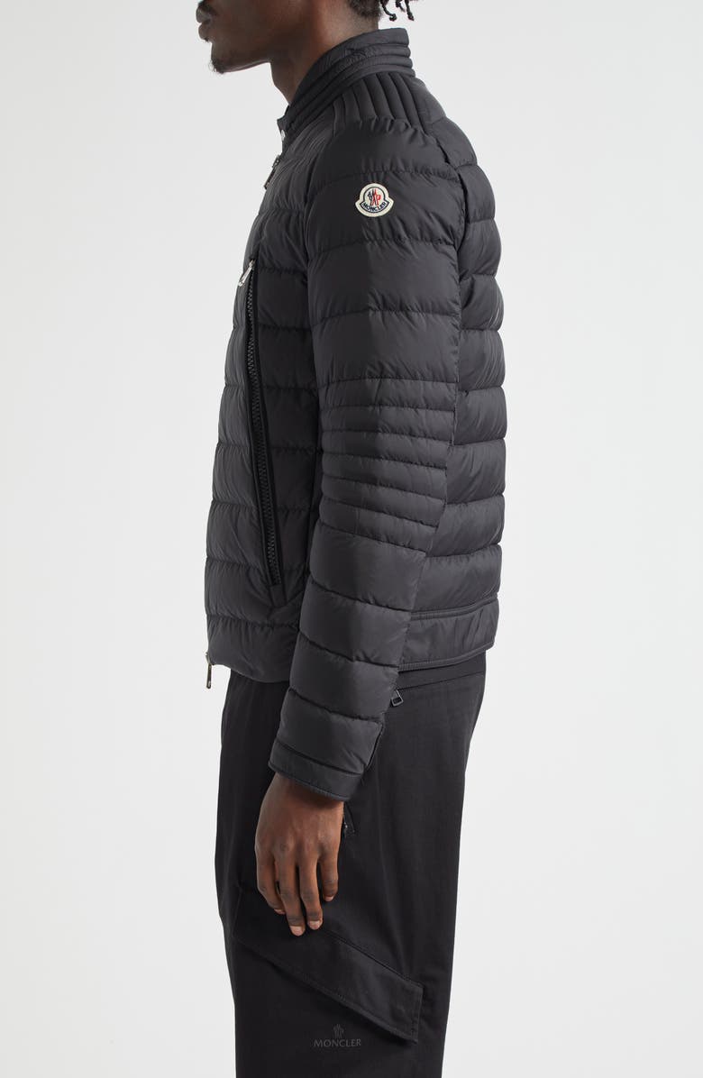 Moncler Amiot Water Repellent Down Puffer Jacket, Alternate, color, Black