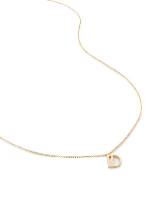 Initial Pendant Necklace