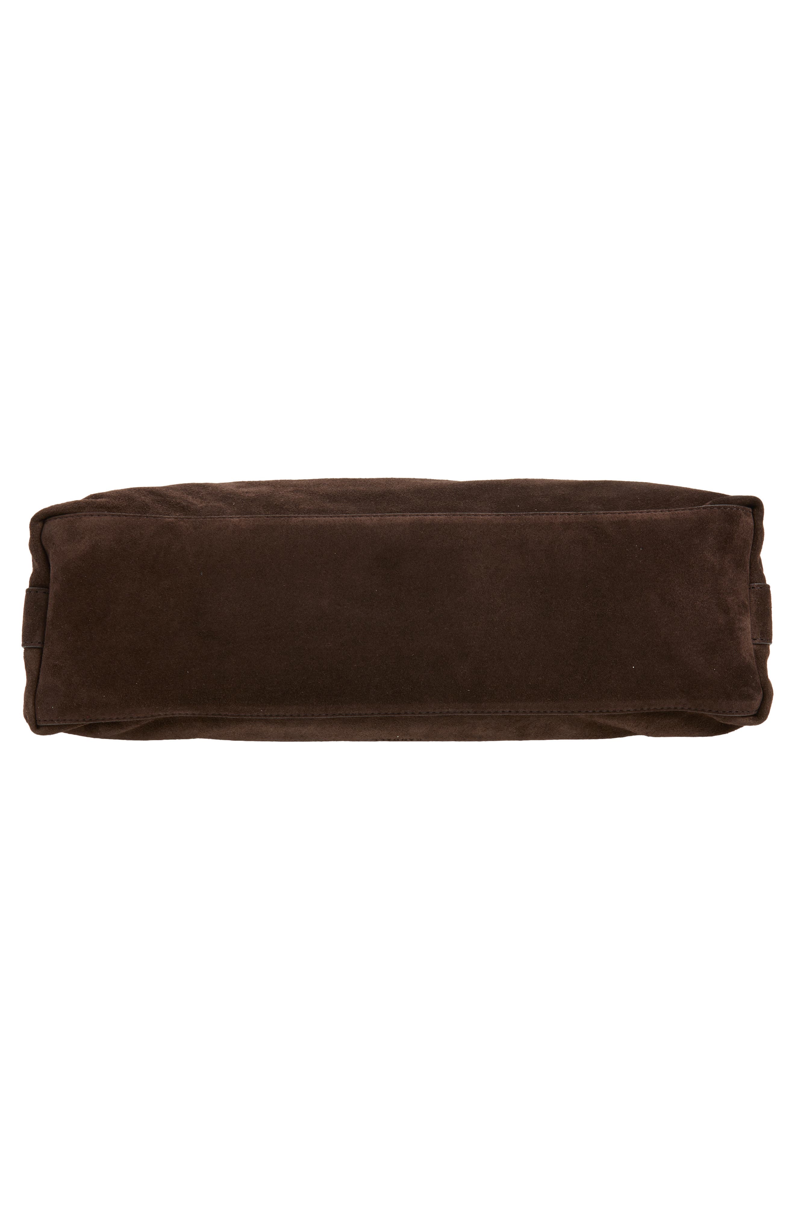 Stassie Suede Shoulder Bag, Alternate, color, TMORO