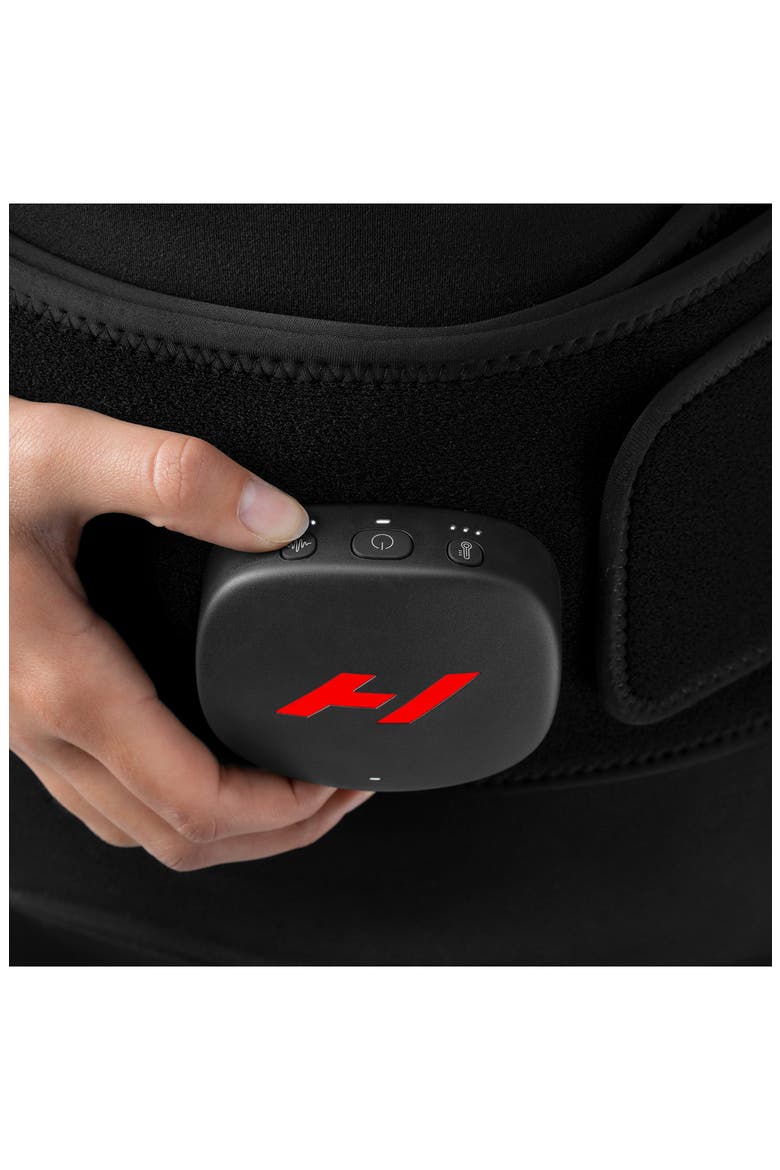 Venom 2 Back Heat & Massage Wrap, Alternate, color, BLACK