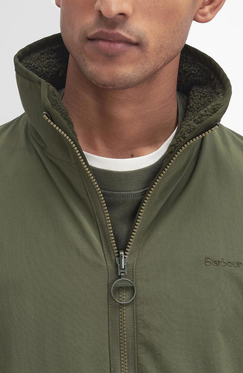Barbour Reversible Fleece Jacket, Alternate, color, 