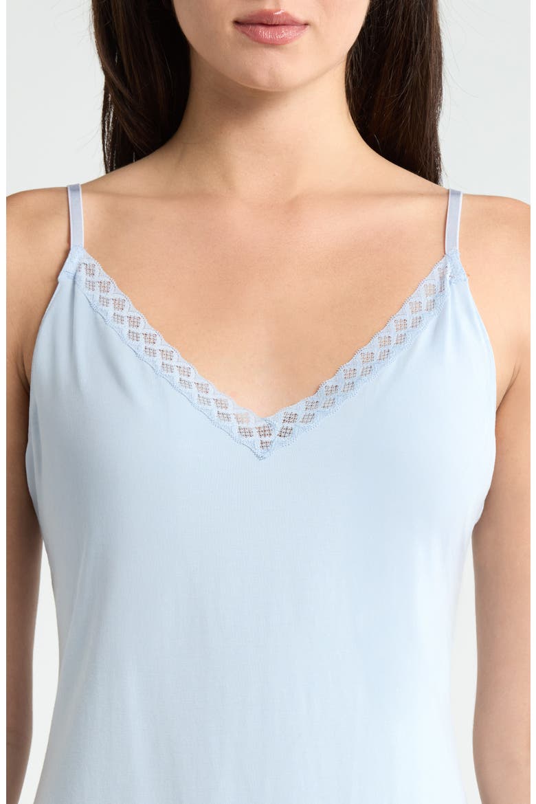 True Bliss Jersey Nightgown, Alternate, color, BLUE MIST