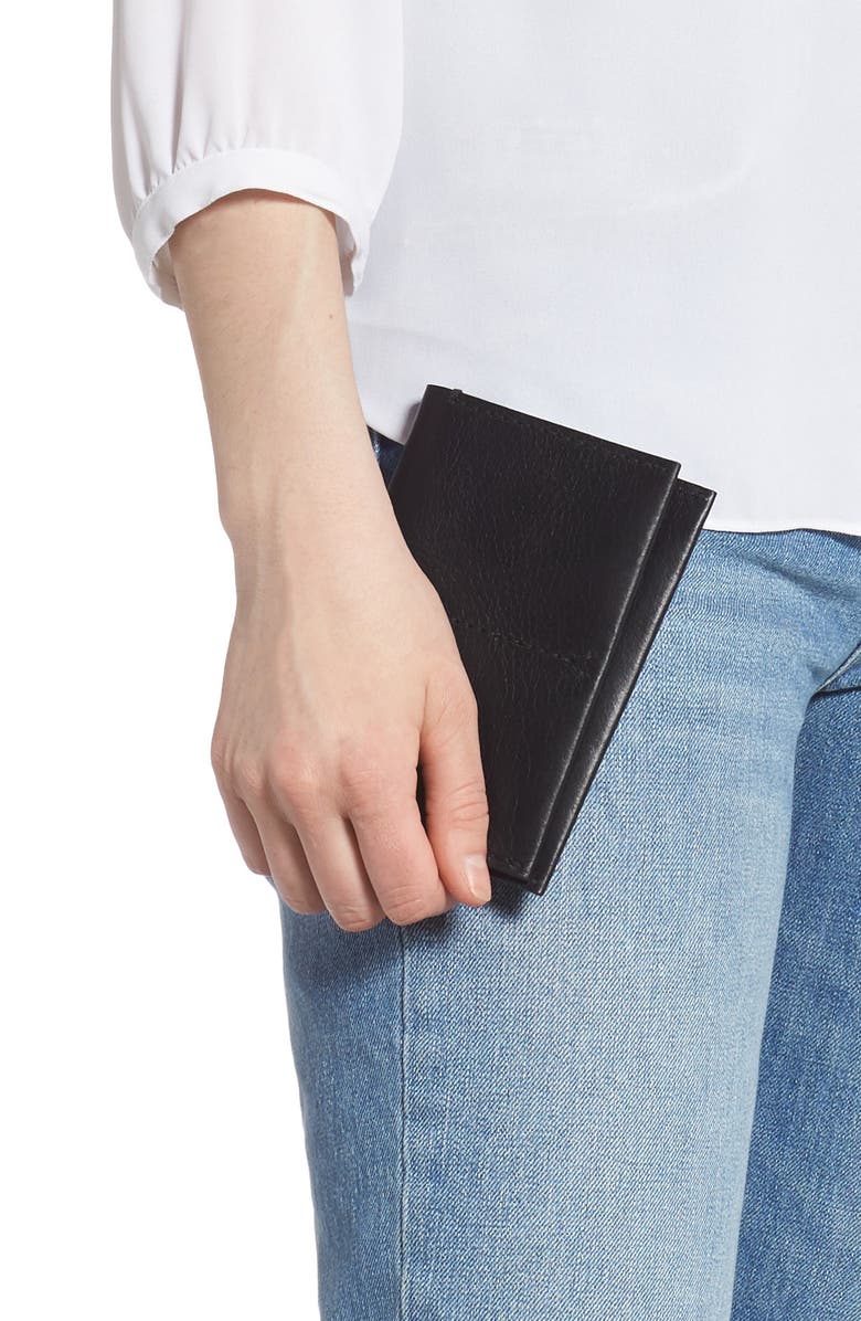 Madewell The Leather Passport Case, Alternate, color,