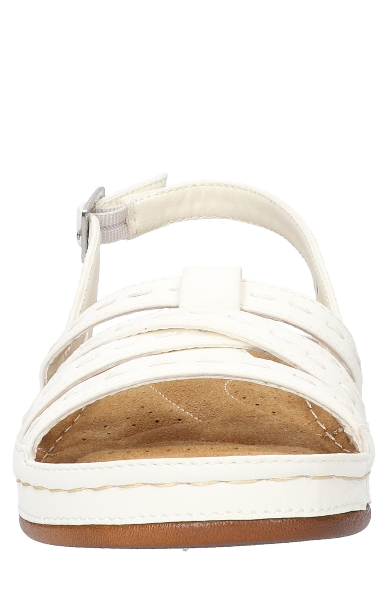 EASY STREET Kehlani Slingback Sandal, Alternate, color, White